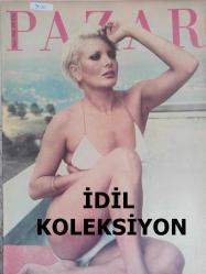 Pazar Haftalık Aktüalite Sinema Tiyatro Müzik ve Magazin Dergisi - 1976 Yılı - Sayı:1044 - Mine Mutlu - Figen Han - Nil Burak evli sevgilisi ile Avrupa'ya gitti - Kadın cengaver modası başladı - Yılmaz Köksal - Cansu Perver - Levent Çakır - Yavuz Laçin - Semra Laçin - Atilla Ergun - Semra Kızılözen - Canan Perver - Yusuf Sezer - Yonca Yücel İspanya'da dans ediyor - Mine Sarı tiyatrodan sekse döndü - Şantöz Yaprak film çevirmeye Tahran'a gitti - Bahar Erdeniz, kulüp başkanı sevgilisiyle Paris'te görüldü - Serpil Örümcer'in Pazar'da çıkan evlenme isteğine yüzlerce mektup, telefon, çiçek geldi - Nazan Şoray yaşadığı tüm aşkları gizliyor - Seyyal Taner'e sahne yasak - Cüneyt Arkın üçüncü çocuğundan sonra meyhanelere veda etti - Murat ve Kaan - Betül Işıl - Gamze Öz inzivaya çekildi - Selma Güneri - Yusuf Sezgin çiftinin ayrılık haberi reklam için çıkarılmış - Kelly St. John - Yürek yakan çılgın Monika fotoğraf ve haberi - Tam Takım Dergi