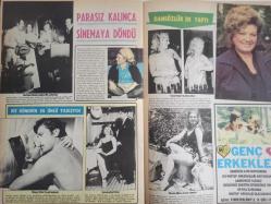 Pazar Haftalık Aktüalite Sinema Tiyatro Müzik ve Magazin Dergisi - 1976 Yılı - Sayı:1051 - Mine Mutlu - Nalan Çöl - Nebahat Çehre, Yavuz Demir'in ayrılığına on gün dayanabildi - Muazzez Abacı - Hülya Koçyiğit iki ateş arasında kaldı - Orhan Gencebay - Orhan Aksoy - Jill Merrit, sonunda ''çıplak model'' oldu - Bahar Erdeniz yeniden sinemaya döndü - Çetin İnanç - Ceyda Karahan da özgürlüğü seçti - Öztürk Serengil yirmilik sevgilisi Ayşen Cansev'den sonunda ayrılıp yuvasına döndü - Gönül Tansel şarkıcılık uğruna ününü yitirdi - Neriman Köksal - Aram Gülyüz - Fikret Hakan - Selma Güneri - Mete İnselel - Neriman Köksal - Cüneyt Arkın - Muzaffer Tema - Seher Şeniz Avrupa'dan bir revü getiriyor - Piraye Uzun - Nalan Çöl'ün yeni aşkı da futbolcu fotoğraf ve haberi - Tam Takım Dergi