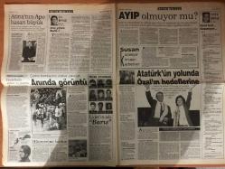 Sabah Gazetesi - 8 Mart 1999 Türkiye - Gazete -  - Esra - Ay - Dizi - Sağlık - Dekor - AP - Eğitim - Polis - Yilmaz - ANAP - Ankara - Seçim - Aşı - Ceza - Silah - Necmettin Erbakan - Meclis - Dava - Tren - Uçak - Maç - Fenerbahçe - Galatasaray - Futbol - Taraftar - Saray - PAK - Demiryolu - İstanbul - Elektrik - Savunma - ABD - Kira - DYP - Turhan Tayan - Yavuz Donat - Hükümet - Sel - Ege - Spor - Tıp - Gol - Kale - Basın - Hakem - Oyuncu - Tayfun - Uydu - Eder - Moldova - Hakan Şükür - Taffarel - Teknik Direktör - Liman - Bale - Karabükspor - Futbolcu - Adamlar - Tansiyon - Sarı Kart - Mustafa Doğan - Emre - Orman - MSP - Fatih Terim - Film - Hasan Sas - Bero - Roda - Brezilya - Cengiz - Feyyaz Uçar - Doktor - Hagi - Kupa - Puan Durumu - BM - SEM - Agu - Hikaye - Şili - Can Dündar - Tarih - Ordu - Üretim - Özgürlük - Grip - Dolar - Fabri - Fabrika - Sanayi - Terör - Opera - Sosyal Güvenlik - TKP