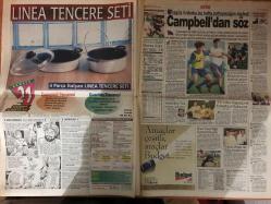 Sabah Gazetesi - 19 Eylül 1998 Türkiye - Gazete -  - Doktor - Altın - Hastane - Aşı - Ay - AP - Ankara - Kale - Tarih - Ordu - Yusuf - LP - İstanbul - Üniversite - Silah - Sağlık - Borsa - PAK - Mesut Yılmaz - Başbakan - Kredi - Satış - Dava - Hükümet - Can Bartu - Galatasaray - Zara - Saray - Hagi - Maç - Fenerbahçe - Erman Toroğlu - Juventus - Spor - PKK - Hasan Cemal - Duman - Sel - Futbol - Eder - Mahkeme - Taraftar - Fatih Terim - Futbolcu - Gol - Kule - Sergi - Yazar - Adamlar - Kurtarma - Şampiyonluk - Funda - Baha - Hıncal Uluç - Savunma - Grev - Oyuncu - Sarı Kart - Hakem - Seçim - Derbi Maçı - Hakan Şükür - Ceza - Redd - Beşiktaş - Alpay - Kupa - Orman - Aziz - Tren - Romanya - Teknik Direktör - Roman - Ozan - Kırmızı Kart - Karabükspor - Moldova - Hasan Şaş - Taffarel - Bero - Danimarka - Patron - Antrenman - Mustafa Doğan - Trabzonspor - Tayfun - Barcelona - Dolar - Köprü - Harun - Emre