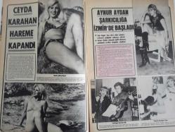 Pazar Haftalık Aktüalite Sinema Tiyatro Müzik ve Magazin Dergisi -9 Aralık 1976 - Sayı:1055 - Bahar Erdeniz - Mary York - Sezer Güvenirgil at yarışına merak saydı - Nigar Uluerer - Esin Engin - Uğur Böcekleri Yalçın - Kadir İnanır - Aysun Güven'in küçük yeğeni de artist oldu - Sevgilisinden ayrılan Nazan Adalı eğleniyor - Ali Poyrazoğlu'nun parolası ''dur konuşma sus söyleme'' - Oya Başar - Gülşen Gürsoy - Nilgün Belgün - Erden Mısırlı - Romalı Perihan Roma tatilinde - Ceyda Karahan hareme kapandı - Aynur Aydan şarkıcılığa İzmir'de başladı - Esin Engin - Selma Güneri - Kadir İnanır neden bir araya gelemediler? - Bahar Erdeniz, Hakan Balamir'le birlikte oynadığı son filmini yeni bitirdi - Seyyal Taner - Arda Uskan bir türlü nikah masasına oturamıyor - şantöz Yaprak ''Zirve yarışında ben de varım'' diyor - On yıllık aşkından ayrılan Mine Soley sahneye dönüş yaptı - Ülkü Özen - Yalçın Ateş hem iş hem aşk ortaklığı kurdu - Linda Waters fotoğraf ve haberi - Tam Takım Dergi