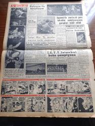 Vatan Gazetesi - 12 Şubat 1957 - Yunanlıların Bir Küstahlığı Daha - Fatin Rüştü Zorlu Neden Mesut Çünkü Vekil Oluyor - Ahmet Emin Yalman Köşe Yazısı - Adapazarı Muhtar Seçimleri - Bir Mebus'un 3 5 Vatandaşla Görüşmesi Suç Mu Sayılır - Metin Toker Cezaevine Götürüldü - İsmet - Mükerrem Sarol Metin Toker'in Affını Düşünürmüş- İzmir Vapurunun Yüzdürülmesine İmkan Yoktur - Reşat Nuri Güntekin'in İlk Eseri Eski Ahbap Yazı Dizisi - Boğazda Erguvan Bahçeleri Kurulacak - İstinye Tersanesinin Nakli Meselesi Yazan Doktor Kemal Tosun - Anadolu'da Petrol Çağı Yazan Sadun Tanju Yazı Dizisi - Hoş Memo Karikatür - Çanakkale Türk'ün Kahramanlık Destanı Yazan Alan Moorehead Yazı Dizisi - İstanbul'un En Garip Evliyası Elekli Baba - Ağa Han'ın Platin Jübilesi - İstanbul İsimli Bir Film -  Can Bartu'nun Sakatlığı - Türkiye Mısır B Takımları Maçının Tarihi Değişiyor - Galatasaray'ın Genç Müdafii Enver Özdemir - İETT İstanbul Boks Şampiyonası - Dünyanın En İyi Hafif Siklet Boksörleri Siyamda Yetişir