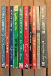 AGATHA CHRISTIE 10 KİTAP LOT (LORD EDGWARE'İ KİM ÖLDÜRDÜ?, ACI KAHVE, ÜÇ YANLIŞ ÜÇ CESET, ŞEYTAN DÖNEMECİ, NOEL KEKİNİN GİZEMİ, N VEYA M?, ÜÇ PERDELİK