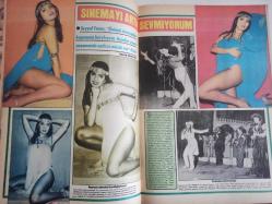 Pazar Haftalık Aktüalite Sinema Tiyatro Müzik ve Magazin Dergisi - 17 Şubat 1977 - Sayı:1065 - Seyyal Taner - Judi Bloom - Nilgün Atılgan müzikal filmde başrol oynayacak - Seks filmleri yıldızı Alev Altın'ı sahneye Rıza Silahlıpoda hazırladı - Yeliz - Selçuk Ural - Salim dündar - Sevda Karaca - Seyhan Gümüş - İçkiye paydos içkiye devam - Engin Evin - Tülay Karaca - Prenses Banu'nun işi bırakması Tülay Karaca'ya yaradı - Sezen Aksu film teklifini geri çevirdi - Müjde Ar da şarkıcılığa hazırlanıyor Müşerref Tezcan'ın üstüne benzin dökülüp yakılacak - Ayhan Işık firmasının dışına çıktı - Fikret Hakan - Necla Nazır - Gönül Hancı - Seyyal Taner - Yonca Yücel'in şansı yurt dışında açıldı - Arzu Okay'ın bahtına hizmetçilik çıktı - Muzaffer Tema, Amerika'ya yerleşiyor - Mine Soley yaşamını tek başına sürdürüyor - Figen Han şövalye modasını uyguluyor - Berrin Baran dansözlük ve sinemadan sonra şansını bu kez de kantoculukta deniyor - İtalyan bombası Lilli Carati haberi - Tam Takım Dergi