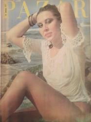 Pazar Haftalık Aktüalite Sinema Tiyatro Müzik ve Magazin Dergisi - 14 Temmuz 1977 - Sayı:1086 - Brian Aris - Zerrin Doğan - Berlin Festivali'nde Yılmaz Güney köşesi açıldı - Seyyal Taner - Yavuz Özışık eski aşkı Nazan Berk'e dönüş yaptı - Aynur Aydan 33. yaşına bastı - Nigar Uluerer - Saadet Sun - Ümit Şener - Deniz Erkanat - Semra Özdamar - Kemal Sunal - Zeki Ökten - Vedat Türkali - Çetin Gürtop - Gönül Hancı - Hüseyin Peyda - Yeni bir aşk mı doğuyor? - Kadir İnanır - Harika Değirmenci - Enis Fosforoğlu - Canan Perver - Temel Gürsu - Ferdi Tayfur - Sevda Ferdağ ''hızlı'' gidiyor - Nazan Şoray'a görücü geldi - Ceyda Karahan sinemayı unuttu - Semiha Yankı'yı nişanlısı Eyüp Öncü vitamin hapı ile besliyor - Bize Derler ''Kediler'' - Semra Şengül - Hülya Işıl - Mehtap Deniz - Jane Connors yıllık iznini çıplak geçirdi - Geraldine fotoğraf ve haberi - Tam Takım Dergi