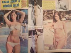 Pazar Haftalık Aktüalite Sinema Tiyatro Müzik ve Magazin Dergisi - 14 Temmuz 1977 - Sayı:1086 - Brian Aris - Zerrin Doğan - Berlin Festivali'nde Yılmaz Güney köşesi açıldı - Seyyal Taner - Yavuz Özışık eski aşkı Nazan Berk'e dönüş yaptı - Aynur Aydan 33. yaşına bastı - Nigar Uluerer - Saadet Sun - Ümit Şener - Deniz Erkanat - Semra Özdamar - Kemal Sunal - Zeki Ökten - Vedat Türkali - Çetin Gürtop - Gönül Hancı - Hüseyin Peyda - Yeni bir aşk mı doğuyor? - Kadir İnanır - Harika Değirmenci - Enis Fosforoğlu - Canan Perver - Temel Gürsu - Ferdi Tayfur - Sevda Ferdağ ''hızlı'' gidiyor - Nazan Şoray'a görücü geldi - Ceyda Karahan sinemayı unuttu - Semiha Yankı'yı nişanlısı Eyüp Öncü vitamin hapı ile besliyor - Bize Derler ''Kediler'' - Semra Şengül - Hülya Işıl - Mehtap Deniz - Jane Connors yıllık iznini çıplak geçirdi - Geraldine fotoğraf ve haberi - Tam Takım Dergi