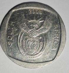 GÜNEY AFRİKA 2004  2 RAND HATIRA  İlk genel seçimin 10 yılı
