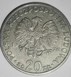 POLONYA 1976  20 ZLOTI