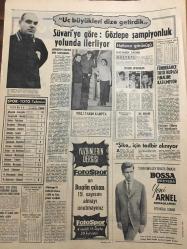 HÜRRİYET GAZETESİ 17 OCAK 1967 YIL :19 SAYI :6724----Temyiz Başkanı :Demir ,şahsen menfaat sağlamak istemiştir dedi-- Alman Polisi bir Zeki Müren Arıyor : Münih te 4 Türk ,işçilere 100 bin liralık sahte konser bileti sattı  ---Büyük sözü dinlemeyen 2 genç avcı Trakya da donup öldü ---Bir milyonerin 15 yaşındaki evlatlığı kendisini yaraladı --Bir hakim , Atatürk ilkelerine aykırı davranan sakat büyücü Avram ı 2 yıl hapse mahkum etti ---Demirel :Boğaz köprüsü kinci 5 yıllık plana alınacaktır dedi  --Johnson ,Pekin e atom bombası atmaya hazırmış ---Süvari 'ye göre :Göztepe şampiyonluk yolunda ilerliyor --Fenerbahçe Toto Kupası Finaline Katılmıyor ---Prof.Panosyan yerli bir dans yarattı :Çakıcı --Boğa güreşçisi El Cordobes i çıplak resmi ile pes ettirmek istiyor ---Beş kişilik bir aile  yangında öldü ----Camide gülme yüzünden kavga çıktı 10 yaralı var ---Zeytinburnu cinayetinin faili Van da yakalandı ---Spor -Toto da 13 Maçı 6 Kişi Bildi ---Bir Müezzin Camide Bıçaklandı ---
