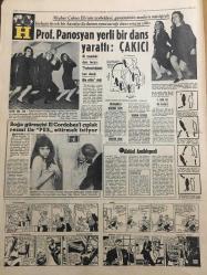 HÜRRİYET GAZETESİ 17 OCAK 1967 YIL :19 SAYI :6724----Temyiz Başkanı :Demir ,şahsen menfaat sağlamak istemiştir dedi-- Alman Polisi bir Zeki Müren Arıyor : Münih te 4 Türk ,işçilere 100 bin liralık sahte konser bileti sattı  ---Büyük sözü dinlemeyen 2 genç avcı Trakya da donup öldü ---Bir milyonerin 15 yaşındaki evlatlığı kendisini yaraladı --Bir hakim , Atatürk ilkelerine aykırı davranan sakat büyücü Avram ı 2 yıl hapse mahkum etti ---Demirel :Boğaz köprüsü kinci 5 yıllık plana alınacaktır dedi  --Johnson ,Pekin e atom bombası atmaya hazırmış ---Süvari 'ye göre :Göztepe şampiyonluk yolunda ilerliyor --Fenerbahçe Toto Kupası Finaline Katılmıyor ---Prof.Panosyan yerli bir dans yarattı :Çakıcı --Boğa güreşçisi El Cordobes i çıplak resmi ile pes ettirmek istiyor ---Beş kişilik bir aile  yangında öldü ----Camide gülme yüzünden kavga çıktı 10 yaralı var ---Zeytinburnu cinayetinin faili Van da yakalandı ---Spor -Toto da 13 Maçı 6 Kişi Bildi ---Bir Müezzin Camide Bıçaklandı ---