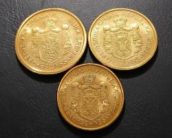 Sırbistan 1-2-5 Dinar 2019 Lotu Çil Yabancı Madeni Para Koleksiyon / 1.800