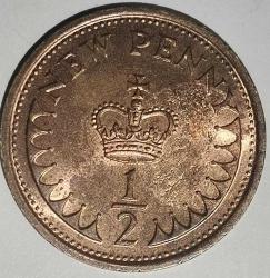İNGİLTERE 1973   1/2 PENNY