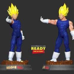 Vegeta Dragon Ball Figür - 25 cm