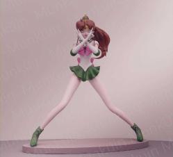 Sailor Moon Jüpiter Figür - 25 cm