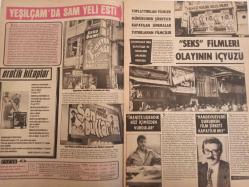 Pazar Haftalık Aktüalite Sinema Tiyatro Müzik ve Magazin Dergisi - 22 Eylül 1977 - Sayı:1096 - Christina Allen - Gina Maria Stewart - Yeşilçam'da Sam Yeli Esti - Aynur Akarsu - Aydemir Akbaş - Mine Mutlu - Nazmi Özer - Canan Candan - Mete İnselel - Ali Poyrazoğlu - Niçin Soyunuyorsunuz? - Feri Cansel - Elif Pektaş - Seher Şeniz - Figen Han - Aynur Akarsu - Fatma Belgen - Tülay Karaca - Salim Dündar'ın İngiliz Balerini Sevgilisi Aşka Gelip Soyundu - Salim Dündar - Neri Neril Gelir Gelmez Kendine Bir Sevgili Buldu - Deniz Erkanat - Mehmet Aydın - Aşkları Dillere Destan Oldu - Nicki Debuse Özel Havuzu İçin İlginç Bir Mayo Deniyor fotoğraf ve haberi - Tam Takım Dergi