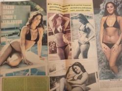 Pazar Haftalık Aktüalite Sinema Tiyatro Müzik ve Magazin Dergisi - 22 Eylül 1977 - Sayı:1096 - Christina Allen - Gina Maria Stewart - Yeşilçam'da Sam Yeli Esti - Aynur Akarsu - Aydemir Akbaş - Mine Mutlu - Nazmi Özer - Canan Candan - Mete İnselel - Ali Poyrazoğlu - Niçin Soyunuyorsunuz? - Feri Cansel - Elif Pektaş - Seher Şeniz - Figen Han - Aynur Akarsu - Fatma Belgen - Tülay Karaca - Salim Dündar'ın İngiliz Balerini Sevgilisi Aşka Gelip Soyundu - Salim Dündar - Neri Neril Gelir Gelmez Kendine Bir Sevgili Buldu - Deniz Erkanat - Mehmet Aydın - Aşkları Dillere Destan Oldu - Nicki Debuse Özel Havuzu İçin İlginç Bir Mayo Deniyor fotoğraf ve haberi - Tam Takım Dergi