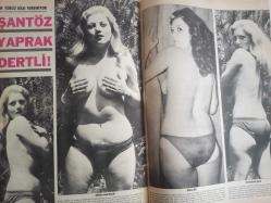 Pazar Haftalık Aktüalite Sinema Tiyatro Müzik ve Magazin Dergisi - 1976 Yılı - Sayı:1033 - Lilian Müller - Emel Aydan - Lütfü Ö. Akad - Sezer Sezin - Settar Körmükçü - Halide Pişkin - Yaşar Özsoy - Ali Poyrazoğlu - Ahmet Kostarika - Halit Akçatepe - İlhan Daner - Emel Aydan - Birtane Güngör - Eşref Kolçak - Ata Saka - Tamer Yiğit - Gül Turanlı - Çetin İnanç - Banu Alkan adıyla başrole yükseldi - Arzu Okay - Serdar Gökhan - Sere serpe tatil yapan Hale Soygazi hamile - Mine Mutlu, tek başına Las Vegas'a gitti esrarengiz yolculuk! - Feri Cansel'in şansı aşktan açıldı - Yusuf Tereyağoğlu - Yepyeni bir Mine Soley - Aynur Aydan - Pervin Par - Yavuz Korol - Murat Soydan - Münir Özkul - Leyla Sayar - Cüneyt Arkın - Özden Yüce kesin karar verdi: evlenip Adana'ya yerleşecek - şantöz Yaprak dertli! - Kolombo Hüsnü fotoromanı - Aydemir Akbaş - Yeşim yükselen - Ata Saka - Arif Keskiner fotoğraf ve haberi - Tam Takım Dergi