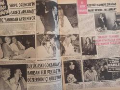 Pazar Haftalık Aktüalite Sinema Tiyatro Müzik ve Magazin Dergisi - 1976 Yılı - Sayı:1031 - Prenses Banu - Perihan Ateş - Şöhretler yeni sezona hayli hızlı başladı - Oya Peri - Piraye Uzun ve Ali Kurna sezona mutlu girdiler - Serpil Örümcer'in ''Sadece Arkadaşı'' hiç yanından ayrılmıyor - Elif Pektaş - Turan Gökbakan'a sımsıkı sarılmış - Hülya Koçyiğit sahneye çıkacak fakat nerde, ne zaman? - Osman Kavran - Hamlet, Fatma Girik , William Shakespoeare'de Metin Erksan - Gamze Öz aşkıyla beraberliğe devam ediyor - Müşerref Tezcan - Meral Zeren - Romalı Perihan - sami Tunç - Emel Sayın - Sevda Ferdağ - Turgut Oylum - Nazan Adalı evlenmekten cayınca, sevgilisi Önal'da Alev Altın'da karar kıldı- Kaybolan Nur Ay inzivaya çekildi - Romina Terry - Feri Cansel Ankara'da yeni bir sevgili buldu - Yusuf Tereyağoğlu - Gittiler, gördüler ve dönüverdiler - Yılmaz Güney'e alkış - Cüneyt Arkın - Fatma Girik - Ayhan Işık - Sadri Alışık - Aydemir Akbaş - Gülşen Bubikoğlu - Zeki Müren - Tam Takım Dergi
