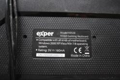 Exper X9500 Işıklı Kablolu Oyuncu Klavyesi  DETAYLAR ACIKLAMADA   (DEMIR RAF  18