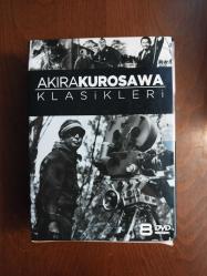 Akira Kurosawa Klasikleri 8 DVD (Seven Samurai / Yojimbo / Sanjuro / Gizli kale / Rashomon / Kızıl Sakal / Kanlı Taht / Ikıru) TÜRKÇE ALTYAZILI