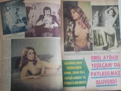 Pazar Haftalık Aktüalite Sinema Tiyatro Müzik ve Magazin Dergisi - 1976 Yılı - Sayı:1021 - Mine Mutlu - Perihan Ateş - Sansür kıyımı - Semra Özdamar - Süreyya Duru - Menderes Samancılar - Hakan Balamir - Aytaç Arman - Vedat Türkali - Semra Özdamar - Onat Kutlar - Ümit Utku da filmciler derneğini suçladı - İrfan Ünal - Türkan Şoray - Filiz Akın - Atıf Yılmaz - Türkan Şoray: ''Tüm emekçiler örgütlenmeli!'' - Tamer Yiğit - Aytun Güven - Fatma Girik - Ne Fahrettin Arslan, Ne Adnan Şenses, Muazzez Abacı'nın sırrı ortaya çıktı - Yeni eşinden ayrılan Atilla Kurtbaş eski eşini yalnız bırakmıyor - Sermet Serdengeçti - Elif Pektaş - Semra Özdamar - Gülgün Erdem - Ceyhan Cem - Seher Şeniz - Nesrin topkapı - Romalı Perihan çocuğunu düşürdü - Nazan Adalı şarkıcılıktan vazgeçti ve... - Önal Özsöz - Emel Aydan Yeşilçam'da paylaşılmaz oluverdi - Gül Tener kapağı İzmir'e attı - Gamze Öz Türkiye'den ve kızından vazgeçiyor - Turgay Oylum - Hüseyin Oylum - Nilüfer - Norveç'li Sammie - Tam Takım Dergi