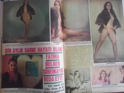 Pazar Haftalık Aktüalite Sinema Tiyatro Müzik ve Magazin Dergisi - 1976 Yılı - Sayı:1017 - Arzu Okay - İda Elvin - Pazar ekibi Ankara'dan bildiriyor - Selma Güneri, Ankara'da, Nazan Şoray'la İstanbul hasreti gideriyor - Dansöz Şehnaz Avrupa yolcusu - Bir yanında yeni barıştığı eski eşi diğer yanında Nükhet Duru'nun yeni sevgilisi vardı - Aydemir Akbaş eski büyük aşkını Dört Başı Mamur dinledi - Beyhan Benek - Mehmet Teoman - Ajda Pekkan - Fatma Belgen'in son ümidi Anadolu turnesinde - Bir aylık sahne hayatı olan Fatma Belgen sinemaya veda etti - İlk kez Tarık Akan'la birlikte oynayan Müjde Ar fiyatını 50 bin liraya çıkardı - Hülya Koçyiğit'i sahneye Orhan Gencebay hazırlıyor - Türkan Şoray Kırklareli'nde ''Kraliçe''ler gibi karşılandı - Tennur Solak da kermese renk kattı - Saffet Genç - Halil Büyükkahraman - Kemal Tamer - Ceyhan Cem yine dağıttı - Orçun Sanat - Şeyda Senem fotoğraf ve haberi - Tam Takım Dergi