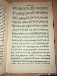 BRITISH MUSİC / J.A. WESTRUP / LONGMANS / İNGİLİZCE KİTAP (İNGİLİZ MÜZİĞİ) HAFİF YIPRANMALARI MEVCUT