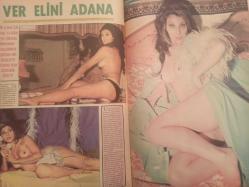 Pazar Haftalık Aktüalite Sinema Tiyatro Müzik ve Magazin Dergisi - 1976 Yılı - Sayı:1012 - Emel Sayın - Nalan Çöl - Nazan Adalı evleniyor - Dünyaya göbek attıran Kudret Şandra'nın Yeşilçam'da şansı her geçen gün artıyor - Müşfik Kenter ve Sevinç Pekin aşkı için herkes aynı kanıda - Tansu Sayın - Oya Peri - Serap Olguner - Mine Sun - Leyla Başar - Senar Seven son iki filminde de çırılçıplak soyunmuştu - Müjde Ar'ın yuvası sallanıyor - Sevda Ferdağ - Oksal Pekmezoğlu - Ali Poyrazoğlu - Türkan Şoray ''Bu yalanlardan bıktım artık. Evimdeyim ve yaşantımdan son derece memnunum'' - Ver elini Adana - Yeşim Yükselen - Ülkü Özen sessiz ve derinden gidiyor - Alev Altın büyük aşk yaşıyor - Fatih Yüzaltı fotoğraf ve haberi - Tam Takım Dergi