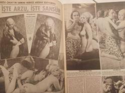 Pazar Haftalık Aktüalite Sinema Tiyatro Müzik ve Magazin Dergisi - 1976 Yılı - Sayı:1010 - Mine Sun - Aynur Akarsu - Çırılçıplak yatan deli kız için doktorlar kuyruğa girdiler - Melek Görgün sanki kaza geçirmişcesine neşeli ve oynaktı - Arzu Okay'ın sırrını herkes merak ediyordu - Mete İnselel - Türkan Şoray - Sonia Viviani - fikret Hakan - Kadir İnanır - Osman Faruk Seden - İrwing Wallace - Fikret Hakan - Hüseyin Peyda - Mualla Omay kırk yıllık aşkını değiştirdi - Türkan Şoray bugün yine zirvede olacaktı - Metin Erksan TRT yöneticilerini ve eleştirileri cevaplandırıyor - Seçil Heper - Metin Erksan - Ahmet Hamdi Tanpınar - Gül Erksan - Ahmet Mekin - Ümit Tokcan - Baki Tamer - Ceyda KArahan - Ahmet Arkan - Zerrin Arbaş - Hakan Işık - Kenan Hulusi - Pazar'ın gecesinde Selda etrafı kırdı geçirdi - Serpil Şafak - Ayhan Işık - Burhan Seyfioğlu - Tennur Solak - Kemal Tamer - Ertem Göreç - Çiğdem Günbay - Nazan Adalı - Cem Erman - Mehmet Ali Erbil - Talat Hemşeri -Handan Adalı Tam Takım Dergi