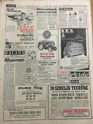 HÜRRİYET GAZETESİ 17 EYLÜL 1964 YIL :17 SAYI :5884---Ağız değiştiren Makarios Sulh Taarruzuna Başladı --Yunan uyruklu Rumlara bir aylık mühlet verildi ---Gürsel ,İran Seyahatini Tehir Etti ---Makarios U.Thant a beş maddelik  bir plan gönderdi ---Kıbrıs için yardım pulu  çıkıyor --2 çocuk annesi kadın gece lisesini birincilikle  bitirdi ---Ruslar bir anda  bütün Dünya yı  yok edebiliyormuş ---Kayıp motor  İmralı Adası  açıklarında bulundu ---Coca-Cola nın 1916  fabrikası  İstanbul da dün istihsale  başladı --Kuduzun yayılmasında  yarasaların rolü büyük ---Galatasaray -Magdeburg  ile karşılaşıyor ---Fenerbahçe idarecileri sakat oyuncular  düşündürüyor --Turgay ,kadro dışı bırakıldı --Spor -Toto Müdürü Haluk Yalım Futbol Federasyonuna Çattı --Galatasaray dan Doğan ve Metin ,Fenerbahçe den Aydın ın namzet  kadroya çağrılması  muhtemel ----Japonlar ,dalgalara meydan okuyan gemi yapıyor --