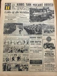 HÜRRİYET GAZETESİ 28 AĞUSTOS 1967 YIL :20 SAYI :6944--Sapık katil otosuna aldığı 7 yaşındaki  kızı kirletip , boğdu --Asgari geçim indirimi bu yıl uygulanmıyor ---Karadeniz bölgesine akar-yakıt  sevk edildi ---Kaybolan çocukların kanlı cesetleri buzdolabında bulundu ---Kıbrıs Türk 'ü eziyete cesaretle  dayanıyor --40 lık Kadriye teyze  yaşlı kocasını terk ederek  ilk sevgilisine döndü ---Amerika ,ikili  görüşmelerin  yeniden başlamasını istedi --Yugoslavya yı istila eden dev farelerden  kediler bile korktu ---Beşiktaşlılar Federasyondan Anlayış Bekliyor --İz.Spor ,Ülküspor ,Denizli ,Balıkesir  galip Aydın -K.Yaka berabere Manisa Mağlup ---Arnavutluk tan dönen Fenerbahçe kampa giriyor ---En hadiseli plaklarını iftiharla takdim eder : Nuri Sesigüzel ---Kıbrıs Türk Mücahit Ordusu ---4 yılda çığ gibi büyüdüler ---