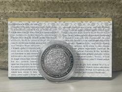 2024 - I Mustafa - Osmanlı Padişahları Serisi No: 15 - Darphane Sertifikalı Gümüş Hatıra Para - Çil kondisyon
