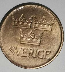 İSVEÇ 1972   5 ÖRE