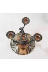 Vintage Gümüş 4 Lü Mumluk-şamdan...925 Ayar