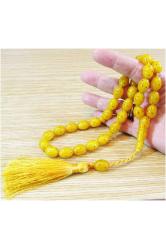 Süper Nokta Süslemeli Model Kanayan Bağa Katalin 33 Lük Tesbih...11x14mm