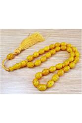 Süper Nokta Süslemeli Model Kanayan Bağa Katalin 33 Lük Tesbih...11x14mm