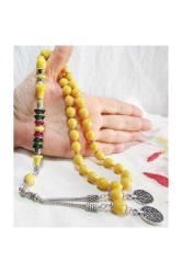 Usta Işi Gümüş Işleme Imameli Katalin 33 Lük Tesbih.-.koleksiyona