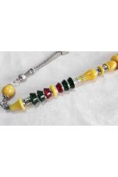 Usta Işi Gümüş Işleme Imameli Katalin 33 Lük Tesbih.-.koleksiyona