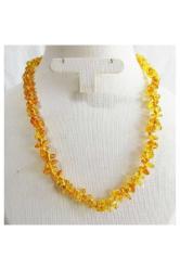 Hakiki Baltık Damla Kehribar Bebek-çocuk Kolyesi.**.diş Çıkarma