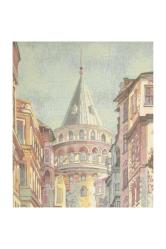 Varaklı Ahşap Çerçeveli Harika Goblen Tablo