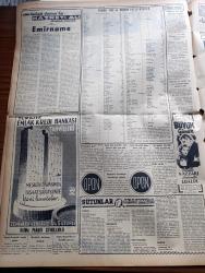 Vatan Gazetesi - 22 Kasım 1955 - Ahmet Emin Yalman Köşe Yazısı - Malatya Belediye Seçimleri Henüz Karara Bağlanamadı - Bulganin Batılılara Delhi'de Hücum Etti - Bağdat Paktı Konseyi İlk Toplantısını Yaptı - Yaralı İran Başvekili Hüseyin Ala Ve Ateş Eden Fotoğraf - Bombay'da 200 Bin İşçi Polisle Çatıştı 22 İşçi Yaralandı - Fırtınalı Gece Yazan Orhan Kemal Yazı Dizisi - Atatürk Filmi İle İlgili Mukavele İmzalandı - İzmir İmam Hatip Yetiştirme Derneğinin Mektubu - Geçmişte Bugün Sultan Birinci Mustafa'nın Cûlusü - Hürriyet Partililer Adnan Menderes'e Cevap Verecekler - Gazeteci Ceyn Arden'in Maceraları - Hoş Memo Karikatür - Lady Chatterley'in Aşıkı Fransa'da Filme alındı - Sonu Gelmeyen Yol Çeviren Burhan Arpad Yazı Dizisi - İslam Tarihinde Düşünen Baş Hazreti Ali Yazan Abdülbaki Gölpınarlı Yazı Dizisi - Şehirden Çizgiler Yazan Orhan Kemal Yazı Dizisi - Gripin - Macar Milli Takımı Geliyor - Kocsis - Puşkaş - Fenerbahçe'de Esaslı Hiç Bir İhtilaf Mevcut Değildir - Enternasyonal Basketbol