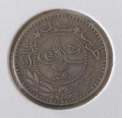 10 PARA 1327-5 SULTAN MEHMET REŞAT ORİJİNAL MADENİ NİKEL NADİR LLL3R1
