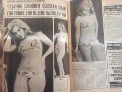 Pazar Haftalık Aktüalite Sinema Tiyatro Müzik ve Magazin Dergisi - 1976 Yılı - Sayı:994 - Arzu Okay - Aynur Akarsu - Oya Peri, Mesut Engin aşkı devam ediyor - Neşe Güngör - Nalan Çöl - Yonca Yücel - Nalan Çöl iyiden iyiye dağıttı.. - Gönül Hancı - Hayri Şahin aşkı eski hızından birş ey yitirmeden devam ediyor - Hayri Şahin - Sevim Tuna 50 yaşında olduğunu yalanlamak için basın toplantısı yapacak - Ceyhan Cem Dev Posteri - Zeki Müren - Behzat Şenyıldız - Hayriye Müren - Tonton yine dayanamadı - Emel Sayın neden kaçtı? - Tarık Akan'ın aşkı, Emel Sayın'ı yollara düşürdü - Erkek Doğup Kadın Yaşayanlar - Yaşamını sürdüren Gülistan Okan yeni evinde yeni düzene hazırlanıyor - Minnoş abla dert dinliyor - Danyal Kopatan - Ümit Utku - Altan Günbay - Hülya Koçyiğit - Selim Soydan - Arap Celal - Hayati Hamzaoğlu - Yıldıray Çınar - Aytaç Arman - Nazan Şoray - Gül Taner - Orhan Gencebay - Türkan Şoray çok üzüntülü - Yıldırım Gencer - Şıklaşmak için berber bile istetti - Posterli Tam Takım Dergi