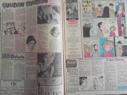 Pazar Haftalık Aktüalite Sinema Tiyatro Müzik ve Magazin Dergisi - 20 Mayıs 1962 - Sayı:295 - Elke sommer - Natalie Wood - Şundan Bundan - Ulvi Uraz - Tolga Teğin - Oya Tara - Faruk Çağlayan - Cutex Ruj Reklamı - Fakir Gerda - Pazar fantazi - Yalçın Kaya - Kibar Hırsız çizgi romanı - Garip ama gerçek - Rio Dolores Serafini - Cilff Richard - Perry Como - Frank sinatra - Yenilmez Yumruk Ben Bolt Çizgi Romanı - Bir Buse Bir Kasırgadır - Çıkmazdaki Gençlik - Natalie Wood soyundu - Ölüm Doktorları - Hitler'in cinsiyetsiz esirleri - Genç Kız Kalbi çizgi romanı - merhamet - Röntgen şuaı - İlham Perileri - İki kişi ölecek - Nadide Erbesler -Zeynep Ziyal - Hanımlarla başbaşa - Zeynep Berk - Paris'te en çok alkışlanan modeller - Miki Fare ve Brik Bradford Çizgi Romanları - Paul Norris - Fıkra - Beterin Beteri - Sabır - Canlı Bebekler - Barbara'nın Gölgesi - Hollywood üzerine yazılmış romanların en güzeli - Serge Dalene - Barbara dokuz gündür meydanda yok! - Tam Takım Dergi