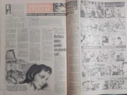 Pazar Haftalık Aktüalite Sinema Tiyatro Müzik ve Magazin Dergisi - 20 Mayıs 1962 - Sayı:295 - Elke sommer - Natalie Wood - Şundan Bundan - Ulvi Uraz - Tolga Teğin - Oya Tara - Faruk Çağlayan - Cutex Ruj Reklamı - Fakir Gerda - Pazar fantazi - Yalçın Kaya - Kibar Hırsız çizgi romanı - Garip ama gerçek - Rio Dolores Serafini - Cilff Richard - Perry Como - Frank sinatra - Yenilmez Yumruk Ben Bolt Çizgi Romanı - Bir Buse Bir Kasırgadır - Çıkmazdaki Gençlik - Natalie Wood soyundu - Ölüm Doktorları - Hitler'in cinsiyetsiz esirleri - Genç Kız Kalbi çizgi romanı - merhamet - Röntgen şuaı - İlham Perileri - İki kişi ölecek - Nadide Erbesler -Zeynep Ziyal - Hanımlarla başbaşa - Zeynep Berk - Paris'te en çok alkışlanan modeller - Miki Fare ve Brik Bradford Çizgi Romanları - Paul Norris - Fıkra - Beterin Beteri - Sabır - Canlı Bebekler - Barbara'nın Gölgesi - Hollywood üzerine yazılmış romanların en güzeli - Serge Dalene - Barbara dokuz gündür meydanda yok! - Tam Takım Dergi