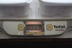 TEFAL YG650 DELICES YOĞURT YAPMA MAKİNESİ  TEMİZ DURUMDA    (DEMİR RAF 7