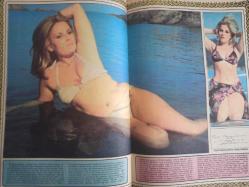 Pazar Haftalık Aktüalite Sinema Tiyatro Müzik ve Magazin Dergisi - 1976 Yılı - Sayı:984 - Nazan Şoray - Ahu Tuğba - Müjde Ar, Yeşilçam'da Memnu Aşkın kahramanı oldu - Salih Güney - Kadir İnanır - Tufan Giray - Fatma Belgen - Niyazi Kasabalı - Nezihi Tümay - Gülseren Çelik - Sevinç Duygu - Selva Canyoran - Dinçer Bıçakkan - Çiğdem Pirim - Çölban Özakar - Orhan Şevki - Asu Maralman - Rüçhan Çamay - Pakize Suda - Aynur Aydan - Metin Akpınar - Samim Y. Baki - Gülşen Koçal - Tolga Aşkıner - İbrahim Şensoy - Zihni Seden - Kemal Özkan - Leyla Sayar - Rüçhan Çamay - Fatma Belgen - Ahmet gülhan - Yalçın Gülhan - Şantöz Aylin - Sevgi Can - Doğan Bilge - Tülin Elgin'den sonra Aylin'in cenazesini kaldırmak İstanbul Belediyesine düştü - Figen Han Dev Posteri - Ünlüler albümü: Esen Püsküllü - Salih Güney - Yıldırım Önal - Cüneyt Arkın - Hulki Saner - Murat Soydan - Cüneyt Gökçer - Gülten Ceylan - Yılmaz Köksal - Erol Büyükburç - Atacan Arseven - Sadri Alışık - Prenses Banu - Posterli Tam Takım Dergi