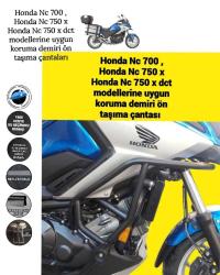 SEVBAGS HONDA NC 700 SERİSİ UYUMLU MOTOSİKLET ÖN KORUMA DEMİRİ AVADANLIK ÇANTALARI