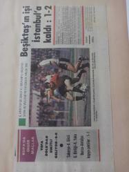 29 Mart 1984 - Gaziantepspor Davut ve İbrahim'le kazandı Siyah-Beyazlılar'ın tek golü K.Haluk'tan - Beşiktaş'ın işi İstanbul'a kaldı: 1-2 - Vefa - Bolu'dan ümitli geliyor: 0-0 - Gazete haberi - Tek Yaprak Arkalı Önlüdür