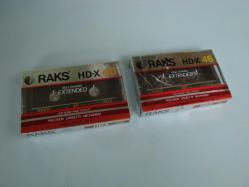 RAKS HD-X 46 ( HIGH DYNAMIC EXTENDED ) 2 Adet BOŞ KASET SIFIR / JELATİNİNDE